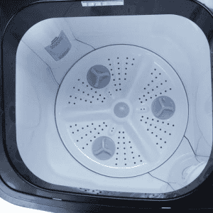 Godrej Semi Automatic Top Load | 8 kg | Black White | WSEDGE ULT 80 5.0 DB2M CSBK