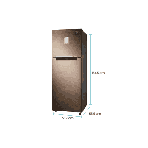 Samsung 244 L 2 Star Inverter Frost-Free Double Door Refrigerator | GOLDEN