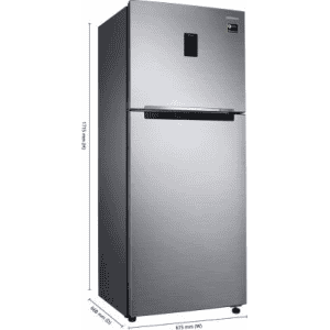 SAMSUNG 394 L Frost Free Double Door 2 Star Refrigerator | RT39M5538S8/TL | Grey
