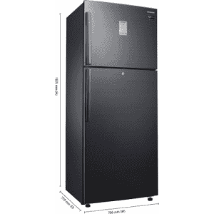 SAMSUNG 478 L Frost Free Double Door 2 Star Refrigerator | RT49K6338BS/TL | Black