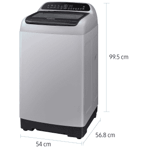 Samsung 6.5 Kg Inverter 5 star Fully-Automatic Washing Machine | WA65T4262VS/TL | Grey