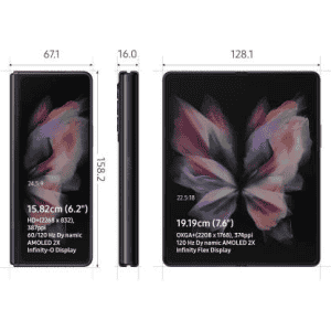 SAMSUNG Galaxy Z Fold3 5G | 256 GB/12 GB RAM | Phantom Black