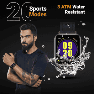 Fire-Boltt Supreme | Borderless LTPS UHD PRO | Smart Watch | Black