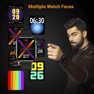 Fire-Boltt Supreme | Borderless LTPS UHD PRO | Smart Watch | Black