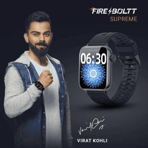 Fire-Boltt Supreme | Waterproof | Smart Watch | Blue