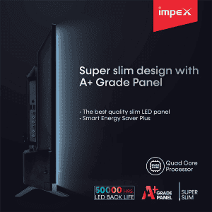 IMPEX | GRANDE 108 cm (43 inch) Smart Android TV | AU10
