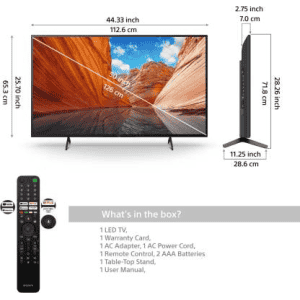 SONY X80J 126 cm-50 inch Ultra HD-4K LED Smart TV | KD-50X80J