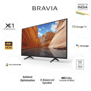 SONY X80J 126 cm-50 inch Ultra HD-4K LED Smart TV | KD-50X80J
