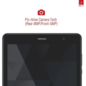 iball iTAB BizniZ Mini Tablet | 2 GB | 32 GB | ]20.32 cm (8 inches) | Wi-Fi+4G | C oal Black