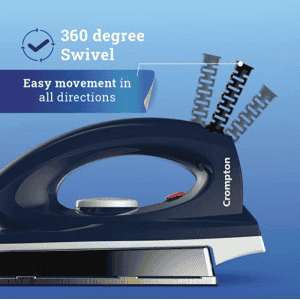 Crompton Rhino Plus 1250 Watt Blue Heavy weight Dry Iron ACGEI-RHINOPLUS | Golden American Heritage Coating
