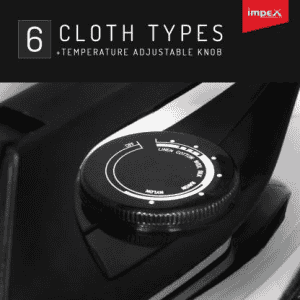 IMPEX Showy 750 W Dry Iron | Black