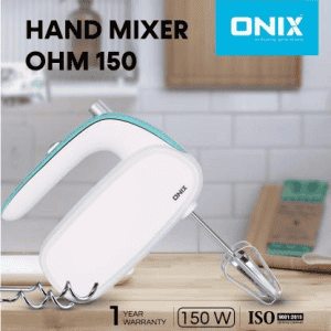 Onix OHM 150 150 W Hand Blender | White Cyan Blue