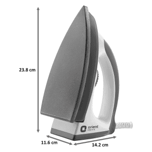 Orient Ultimate 1000 Watts Dry Iron | DIUT10BM | Black