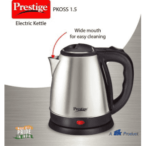 Prestige PKOSS 1.5 Electric Kettle-1.5 L | Silver