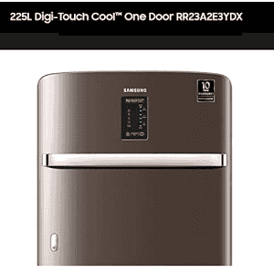 Samsung 225 L 3 Star Inverter Direct cool Single Door Refrigerator | RR23A2E3YDX/HL | Digi-Touch Cool | Luxe Brown