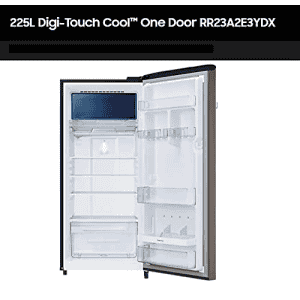 Samsung 225 L 3 Star Inverter Direct cool Single Door Refrigerator | RR23A2E3YDX/HL | Digi-Touch Cool | Luxe Brown