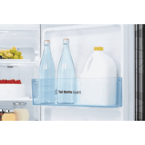 SAMSUNG 244 L Frost Free Double Door 3 Star Convertible Refrigerator with Base Drawer with Curd Maestro  | RT28T3C23NV/HL | Inox Wave