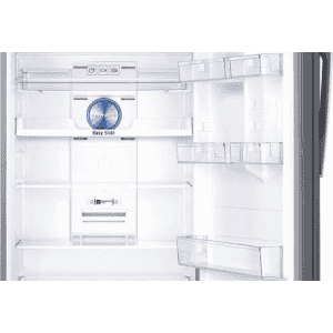 SAMSUNG 478 L Frost Free Double Door 3 Star Convertible Refrigerator | RT49R633ESL/TL | EZ Clean Steel | Silver