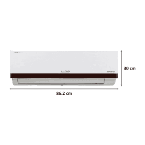 Lloyd BP 1 Ton 5 Star Inverter Split AC | Wi-Fi Supported | Copper Condenser | GLS12I56WGBP |  White