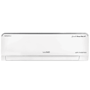 Lloyd HD 1.5 Ton 3 Star Inverter Split AC  | Wi-Fi Supported | Copper Condenser | GLS18I35WSHD | White