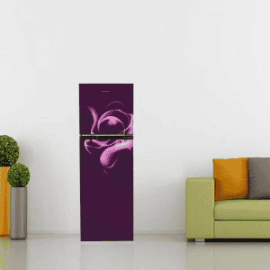 Kelvinator Frost Free KRF-B270PRV Purple Red | 252 Ltr | 3 Star Double Door Refrigerator