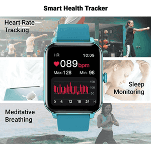 Fire-Boltt Ninja Bluetooth Calling Smartwatch |  SpO2 | Heart Rate Monitoring & AI Voice Assistant |  Free Size | DARK GREEN