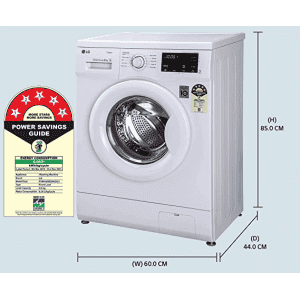 LG 6 Kg 5 Star Inverter Fully-Automatic Front Loading Washing Machine | FHM1006SDW | White