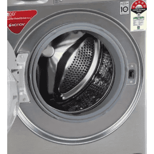 LG 8 kg Fully Automatic Front Load with In-built Heater | FHV1408ZWP | Silver