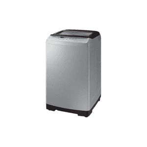 SAMSUNG 6.5 kg Diamond Drum feature Fully Automatic Top Load | WA65B4002NS /TL | Silver
