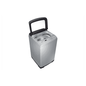 SAMSUNG 6.5 kg Diamond Drum feature Fully Automatic Top Load | WA65B4002NS /TL | Silver