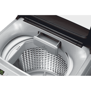 SAMSUNG 6.5 kg Diamond Drum feature Fully Automatic Top Load | WA65B4002NS /TL | Silver