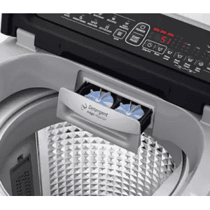 SAMSUNG 8 kg Fully Automatic Top Load | WA80N4360SS | Silver