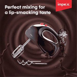 IMPEX by Impex HM 3302 200 W Hand Blender | Black