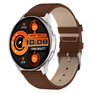 fire boltt FIRE BOLTT INVINCIBLE Smartwatch | Silver Brown