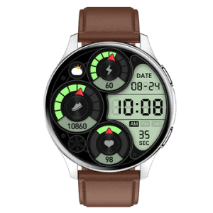 fire boltt FIRE BOLTT INVINCIBLE Smartwatch | Silver Brown