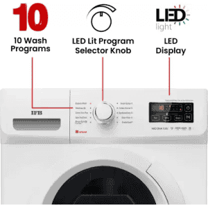 IFB 7 kg Fully Automatic Front Load with In-built Heater | NEO DIVA VXS 7010 | White