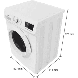 IFB 7 kg Fully Automatic Front Load with In-built Heater | NEO DIVA VXS 7010 | White