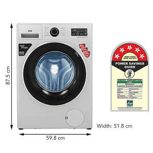 IFB Serena ZSS 7 kg 5 Star Fully Automatic Front Load Washing Machine | Auto Tub Clean | Silver