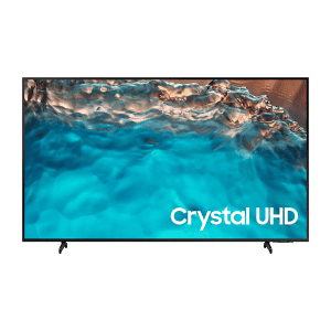 Samsung 139 cm (55 inch) Ultra HD Crystal 4K Smart LED TV | UA55BU8000KLXL | Black