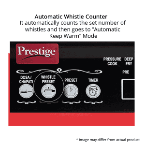 Prestige PIC 3.1 V3 Indian Menu Options Induction Cooktop | 2000 W
