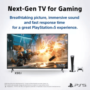 SONY X90J 138.8 cm-55 inch | Ultra HD-4K LED Smart TV | XR-55X90J
