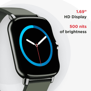 boAt Wave Fit Smart Watch | Olive Green