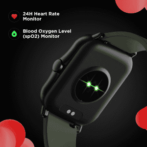 boAt Wave Fit Smart Watch | Olive Green