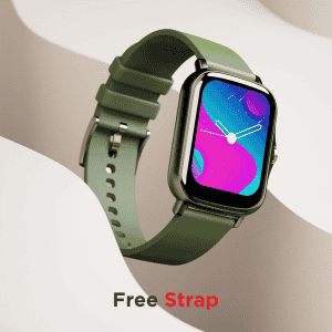 boAt Wave Fit Smart Watch | Olive Green