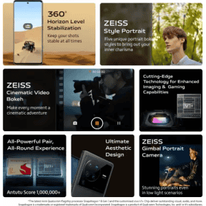 Vivo X80 Pro | 256 GB | 12 GB RAM | Cosmic Black