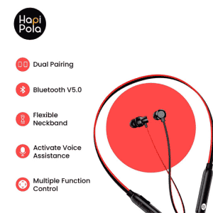 Hapipola Flexi Pro Bluetooth Neck Band