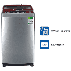 Haier 6.5 kg Fully-Automatic Top Loading Washing Machine | HWM65-707TNZP