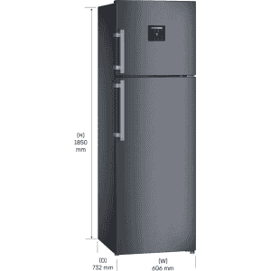 Liebherr 350 L Frost Free Double Door Top Mount 2 Star Refrigerator TDcs 3565-20 | Cobalt Steel