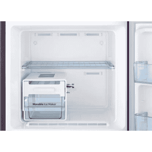 SAMSUNG 253 L Frost Free Double Door 2 Star Refrigerator with Base Drawer | RT28T31429R/HL | Paradise Purple