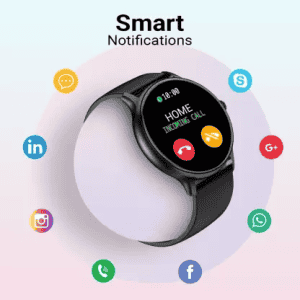 Fire-Boltt Hurricane Smartwatch | Free Size | Black